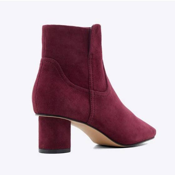 Draper James Burgundy Bethany Bootie NEW Size 10 - Picture 2 of 11